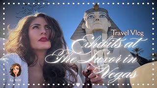 Travel Vlog  The Exhibits at The Luxor Las Vegas [upl. by Ojela]