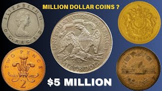 TOP 25 MOST VALUABLE COINS IN TODAY MARKET WORTH MILLION DOLLAR [upl. by Navy753]