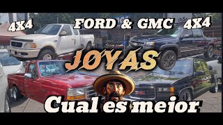 FORD O GMC CUAL PREFIERES 4 TROKAS MAMALONAS CHEYENNE  F150 SIERRA FORINGA ESTANDAR [upl. by Elnukeda]