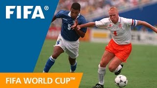 Netherlands 23 Brazil  1994 World Cup  Match Highlights [upl. by Hafital]