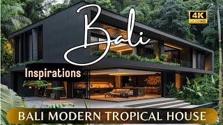 Captivating Bali Inspirations Modern Tropical House Architecture and Interior Elegance [upl. by Bette]