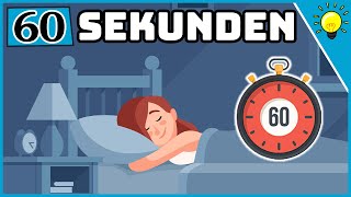 Einschlafen in 60 Sekunden  Die 478 Methode 😴 [upl. by Nemrak]