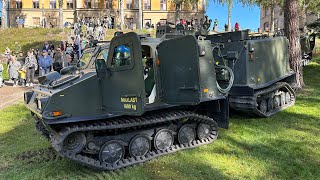 BV 309B  Swedish military tracked vehicle [upl. by Onateyac10]