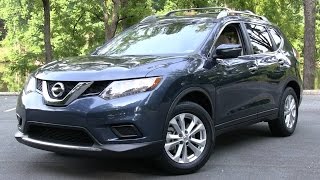 2015 Nissan Rogue SV Start Up Road Test and In Depth Review [upl. by Gayner]