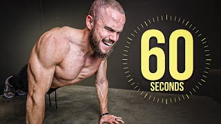 1 minute PUSH UPS Challenge  Can You Finish 60 seconds [upl. by Barhos588]