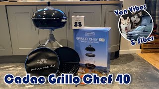 Cadac Grillo Chef 40 Outdoor Campervan Cooking Solution [upl. by Akeemat]