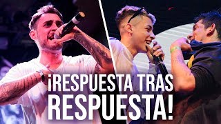 ¡RESPUESTA tras RESPUESTA de PRINCIPIO a FIN  Batallas De Gallos Freestyle Rap 3 [upl. by Enitsugua]