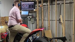 2023 Triumph Speed Triple 1200 RS on the Dyno [upl. by Lseil]