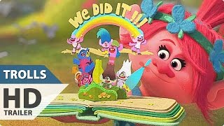 TROLLS Trailer 2 Justin Timberlake Animation  2016 [upl. by Housum323]