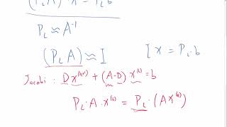 Preconditioning in iterative solution of linear systems [upl. by Ebeneser]