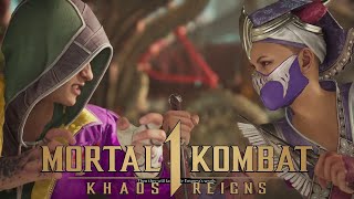 Mortal Kombat 1 Reptile vs Mileena [upl. by Enitsud]