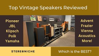 Top Vintage Speakers Reviewed  Which ones are the Top 5 Watch to find out [upl. by Micro]