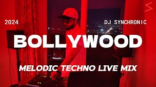 Dj Synchronic  Bollywood Melodic Techno Mix  Non Stop Dj Live Mix  2024 Bollywood Techno Mashup [upl. by Joachima]