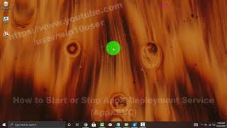 Windows 10 Home  How to Start or Stop AppX Deployment Service AppXSVC [upl. by Rennob]