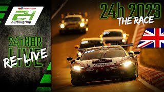 Full Race  ADAC TotalEnergies 24h Nürburgring 2023  English 🇬🇧 [upl. by Aysa]