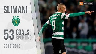 SLIMANI  Sporting  53 GOLOS 20132016 [upl. by Coshow]