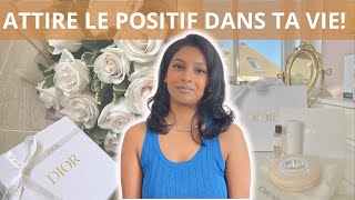 9 Conseils pour attirer le POSITIF dans vie  Créer ta vie de rêve [upl. by Durware]