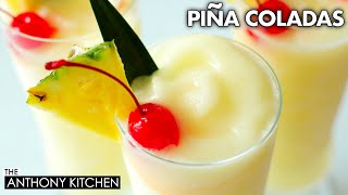 How To Make THE BEST Pina Coladas [upl. by Xirdnek]