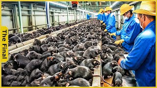 How Are Millions Of Rats Processed In A Factory In The British  Farming Documentary [upl. by Ynnej]