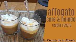 Affogato Café con helado [upl. by Addiego]