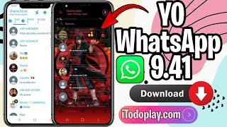 Nuevo YOWhatsApp 941 Sin Errores  Funciones nuevas🔥 [upl. by Aleicarg870]