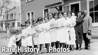 The Noonans The Uncommon Family of 13 in 1920s Massachusetts  Rare History in Photos [upl. by Odracir18]