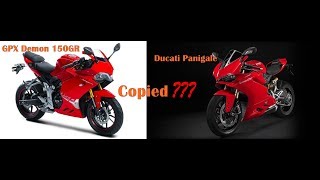 GPX Demon 150GR Specs IS Copied From DUCATI PANIGALE [upl. by Yann980]