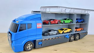 12 Types Cars Tomica ☆ Tomica miniature cars opened and stored in convoy [upl. by Mellar]