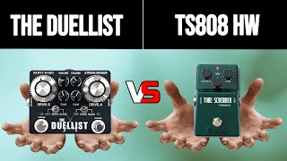 King Tone The Duellist VS Ibanez TS808HW Sound Test [upl. by Inram80]