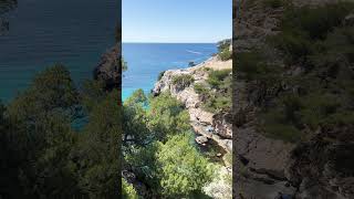 蔚蓝海岸国家公园徒步 Calanque de Port Pin calanques nationalpark 法国 hiking mountains [upl. by Eartnoed]