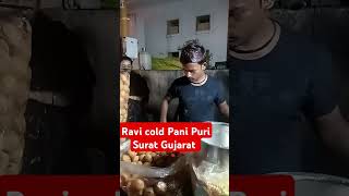 ravi cold Pani Puri Surat Gujarat om teres 😋suratfoodie streetfood ravi [upl. by Dani]