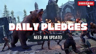 Daily Pledges In ESO Need An Update [upl. by Pearla]