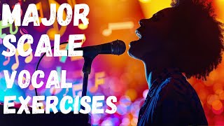 Major Scale Vocal Exercises [upl. by Vatsug]