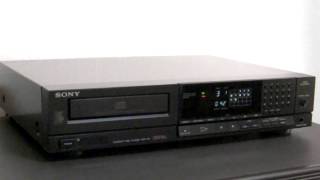 SONY CDP750 CDプレーヤー [upl. by Coridon817]