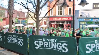 How I Spent St Patrick’s Day In Downtown Celebration amp Disney Springs  Holiday Food With Leprechaun [upl. by Seumas]