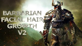 Barbarian Facial Hair Growth V2  Subliminal amp Binaural  Energy Charged [upl. by Alleynad374]