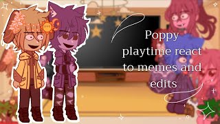 Poppy playtime react to memes and edits  p 1 [upl. by Long82]