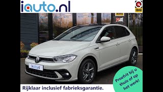 2022 Ascot Grey Volkswagen NEW Polo 10 TSI 70kW DSG7 RLine Panoramadak  LED  Apple CarPlay [upl. by Notxarb]