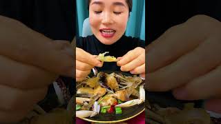 Seafood food tempts you Seafood origin Raw pickled crab [upl. by Demetris109]