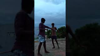 Uru Oororam puliyamaram remix song sham amp vishwa dancing 🕺fun video tamil [upl. by Asaret227]