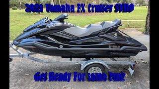 Testing the 2021 Yamaha FX Cruiser SVHO [upl. by Wandis]