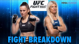 Erin Blanchfield vs Manon Fiorot Prediction  UFC on ESPN 54 Breakdown [upl. by Ilona840]