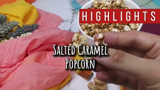 Salted Caramel Popcorn made from XO Candies  Easy DIY Caramel Popcorn [upl. by Madox]