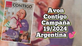 Avon Contigo Campaña 192024 Argentina 💕💜💕 [upl. by Ydorb]