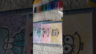 Zen doodle SpongeBob SquarePants youtube art craft shorts [upl. by Summers]