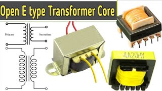 How To Open E Type Transformer Core  Dissemble of Transformer  Top Class Hackers [upl. by Parrisch751]