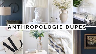 ANTHROPOLOGIE VS THRIFT STORE  TOP 20 DIY ANTHROPOLOGIE INSPIRED HIGH END DUPES DECOR ON A BUDGET [upl. by Hein]