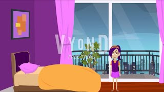 Goanimate Gale cries like a motor car loudly and gets grounded Reuploaded [upl. by Lahcym]