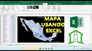 Censo INEGI 2020 Consigue datos de población por Estado municipio y localidad  Crea mapa en Excel [upl. by Aliel]