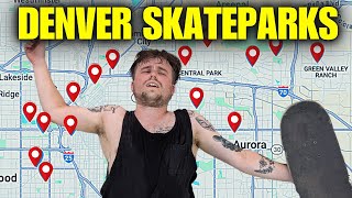 EVERY DENVER SKATEPARK SKATED amp RANKED IN 48 HOURS [upl. by Sawyor]